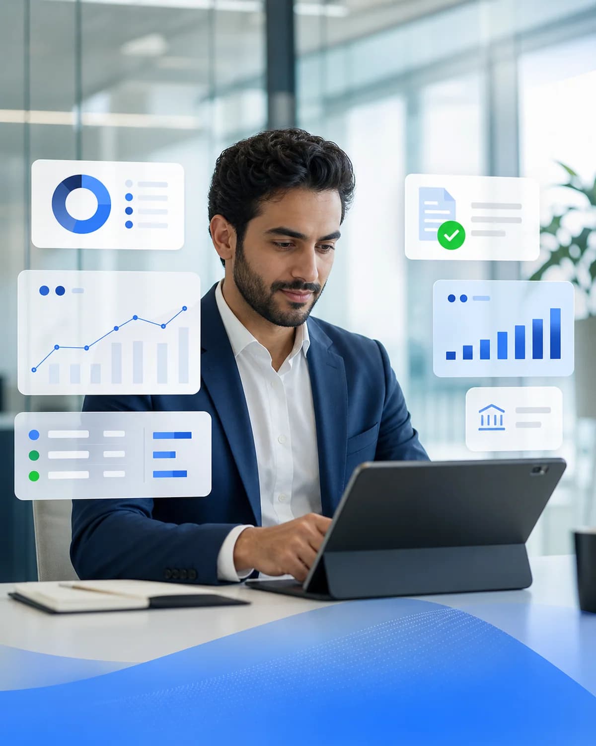 واجهة المحاسبة داخل ERP